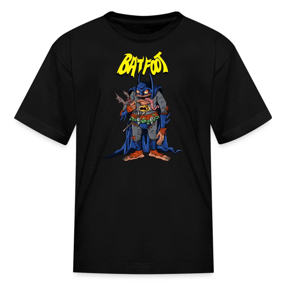 Bat Foot Kids' T-Shirt - black
