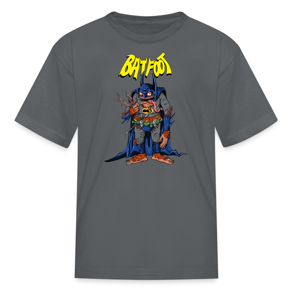 Bat Foot Kids' T-Shirt - charcoal