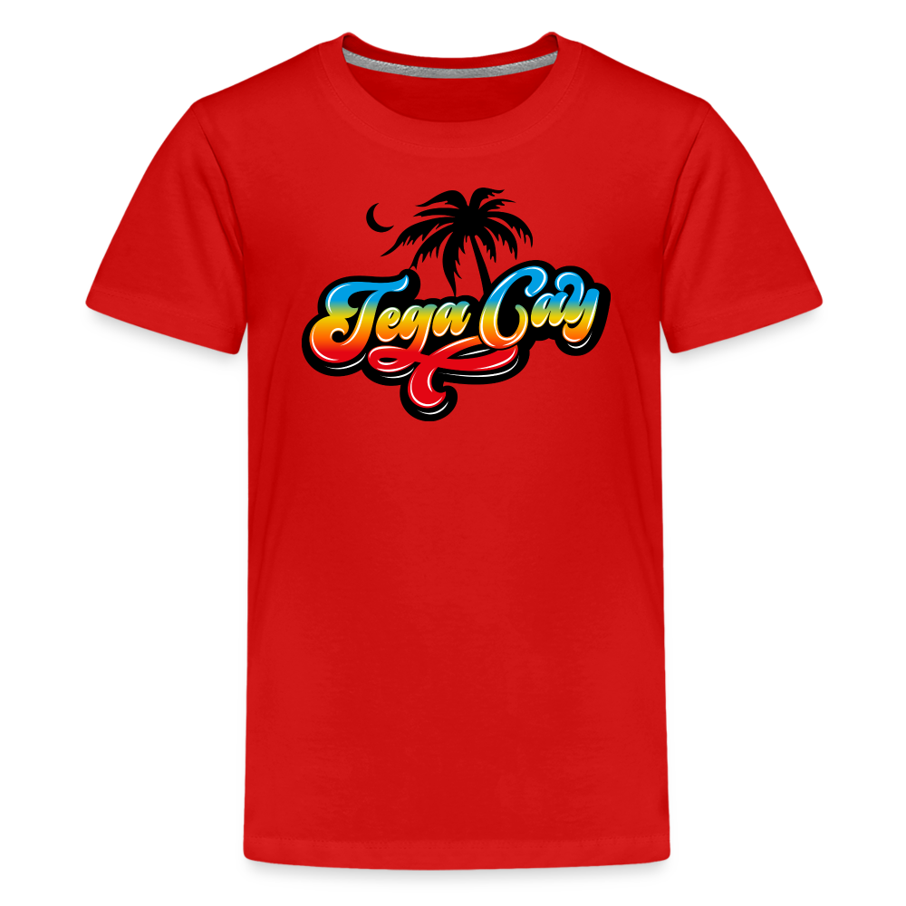 Tega Cay - Palm (Kids) - red
