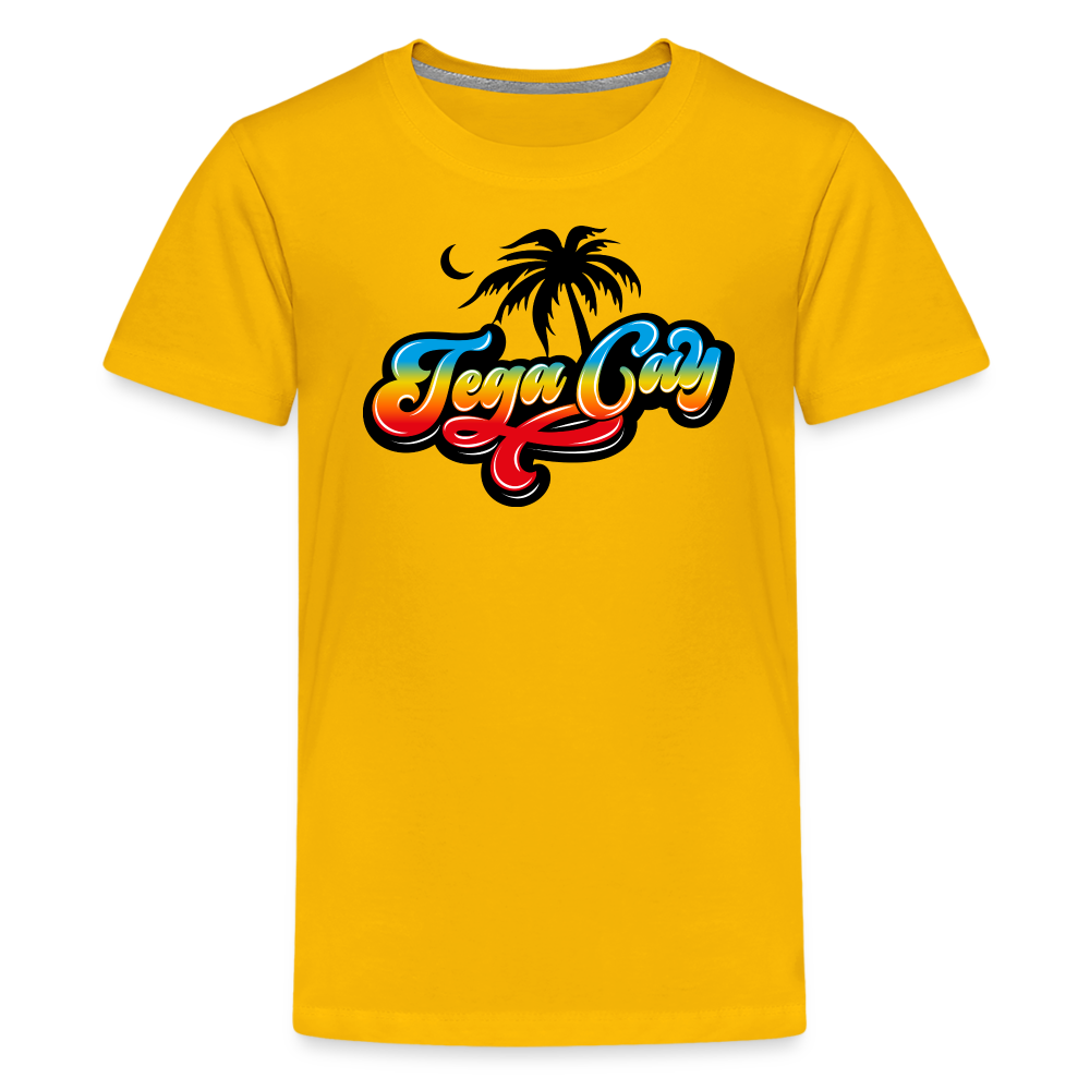 Tega Cay - Palm (Kids) - sun yellow
