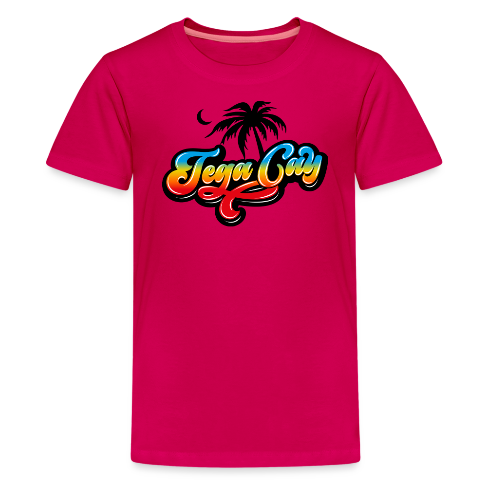 Tega Cay - Palm (Kids) - dark pink